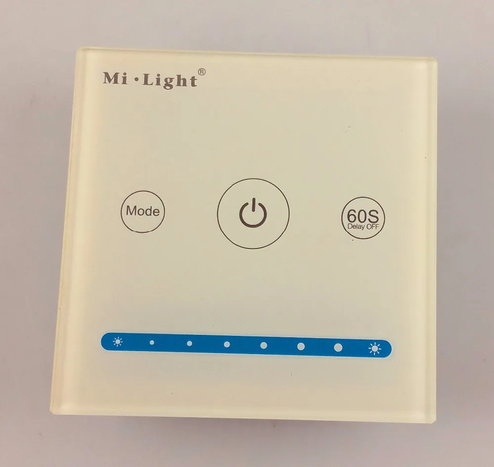 P1(Mi.Light) Smart Panel led dimmer;DC12-24V input;5A*3CH output;for single color strip used
P1(Mi.Light) Smart Panel led dimmer;DC12-24V input;5A*3CH output;for single color strip used