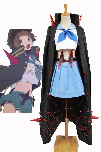 Костюм для косплея Kill la Mako Mankanshoku школьная форма японского аниме полный комплект
