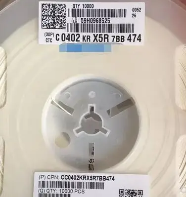 Бесплатная доставка 10000 шт./лот CC0402KRX5R7BB474 Кепка CER 0,47 мкФ 16В X5R 0402 Новый и оригинальный предохранитель
Бесплатная доставка 10000 шт./лот CC0402KRX5R7BB474 Кепка CER 0,47 мкФ 16В X5R 0402 Новый и оригинальный предохранитель