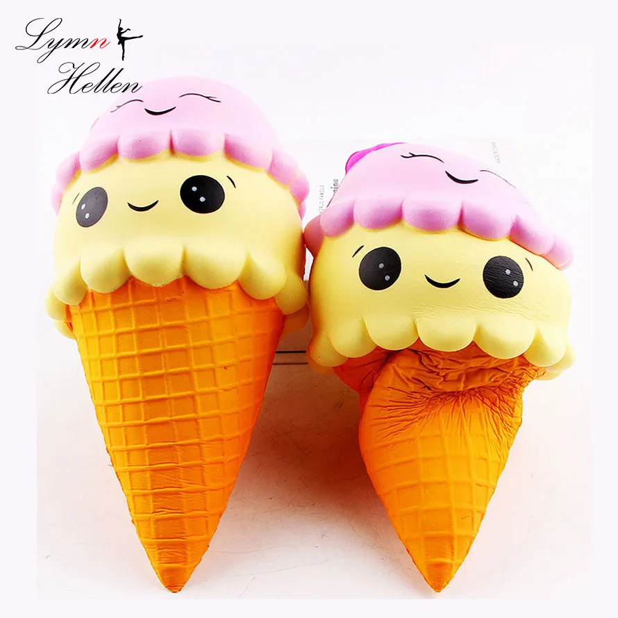 

Jumbo Squishies Antistress Charms Kawaii Ice Cream Soft Slow Rising Squishy Squeeze Stress Relief Decompression Fun Kids Toys