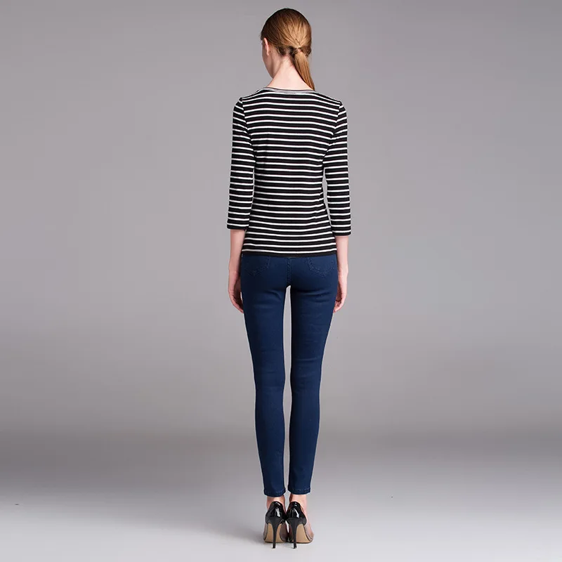 ANNROOT Dark blue Fashion Skinny Jeans female Pencil Elastic Slim Jeans Woman Denim Women High Waist Jeans Big For Women
ANNROOT Dark blue Fashion Skinny Jeans female Pencil Elastic Slim Jeans Woman Denim Women High Waist Jeans Big For Women