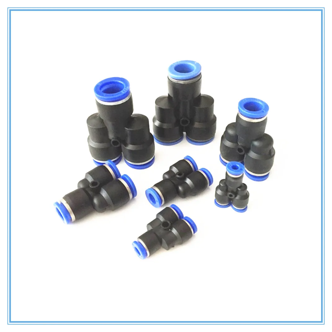 5 Pcs Pneumatic Y Union Connector Pneumatic Components Fittings Pneumatic 4~14mm Tube Push in Connector Y Union
5 Pcs Pneumatic Y Union Connector Pneumatic Components Fittings Pneumatic 4~14mm Tube Push in Connector Y Union