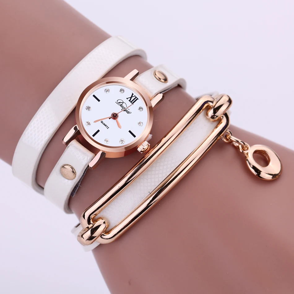 

New Fashion Ladies Luxury Gold Quartz Wristwatches Women Famous Brand Rhinestone Bracelet Watch Hour Relojes Mujer Montre Femme