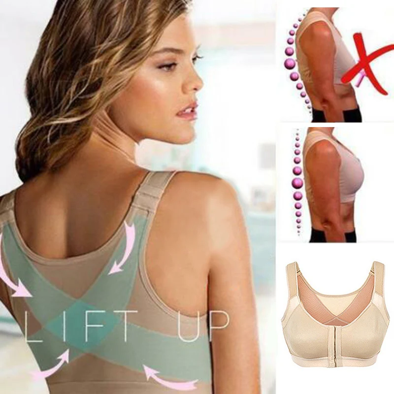 Fashion Women Posture Corrector Bra Wireless Back Support Lift Up Bra Underwear HSJ88
Fashion Women Posture Corrector Bra Wireless Back Support Lift Up Bra Underwear HSJ88