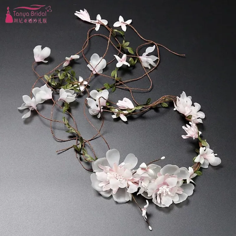 New wreath Bridal hair accessories Rattan flower fairy Forest Garland Headdress Beach photo flower DQG362
New wreath Bridal hair accessories Rattan flower fairy Forest Garland Headdress Beach photo flower DQG362