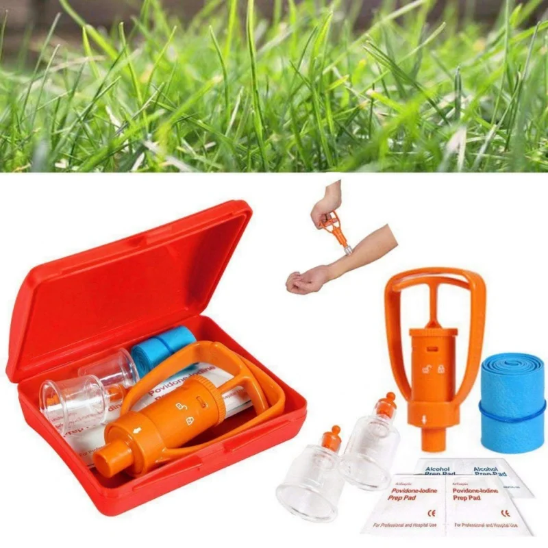 Practical venom suction device outdoor emergency drug abuser wild poisonous snake bee bite vacuum detoxification device
Practical venom suction device outdoor emergency drug abuser wild poisonous snake bee bite vacuum detoxification device