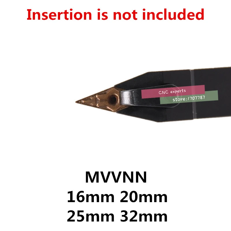 1PCS MVVNN1616H16 MVVNN2020K16 MVVNN2525M16 MVVNN3232P16 MVVNN CNC Lathe Cutting Tools External Turning Tool Holder
1PCS MVVNN1616H16 MVVNN2020K16 MVVNN2525M16 MVVNN3232P16 MVVNN CNC Lathe Cutting Tools External Turning Tool Holder