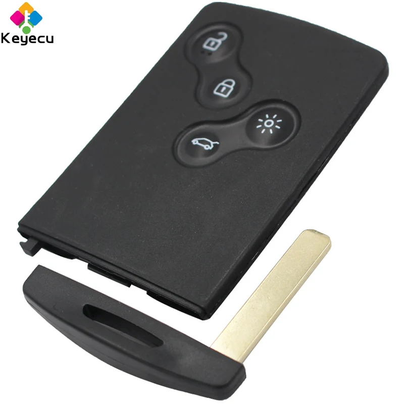 KEYECU Keyless Go Handsfree Smart Card Remote Car Key Fob 4 Buttons 433MH 7953XTT Chip for Renault Clio IV 4 Captur 2009-2017
KEYECU Keyless Go Handsfree Smart Card Remote Car Key Fob 4 Buttons 433MH 7953XTT Chip for Renault Clio IV 4 Captur 2009-2017