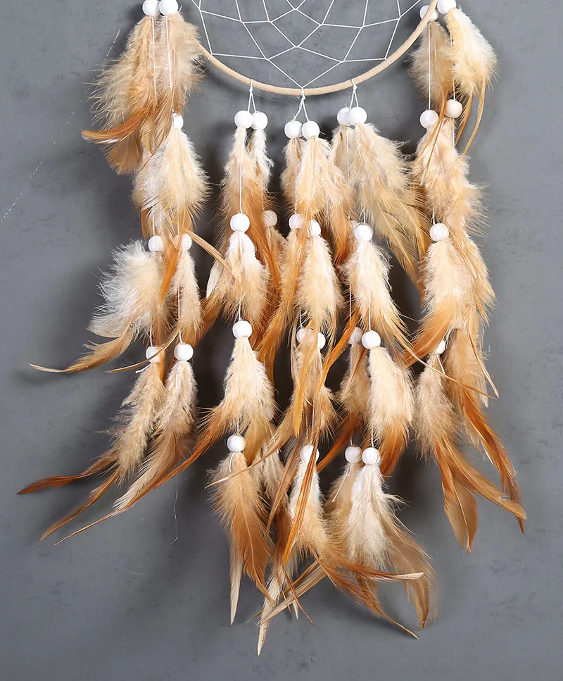 SIBAOLU NEW feather crafts dream catcher handmade dreamcatcher net with feather beadsfor wall hanging home car decor gift
SIBAOLU NEW feather crafts dream catcher handmade dreamcatcher net with feather beadsfor wall hanging home car decor gift