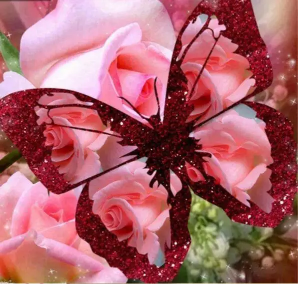 DIY Embroider 5D Diamond Painting Cross Stitch Butterfly Diamond Mosaic Square Full Drill Diamond Decoration
DIY Embroider 5D Diamond Painting Cross Stitch Butterfly Diamond Mosaic Square Full Drill Diamond Decoration