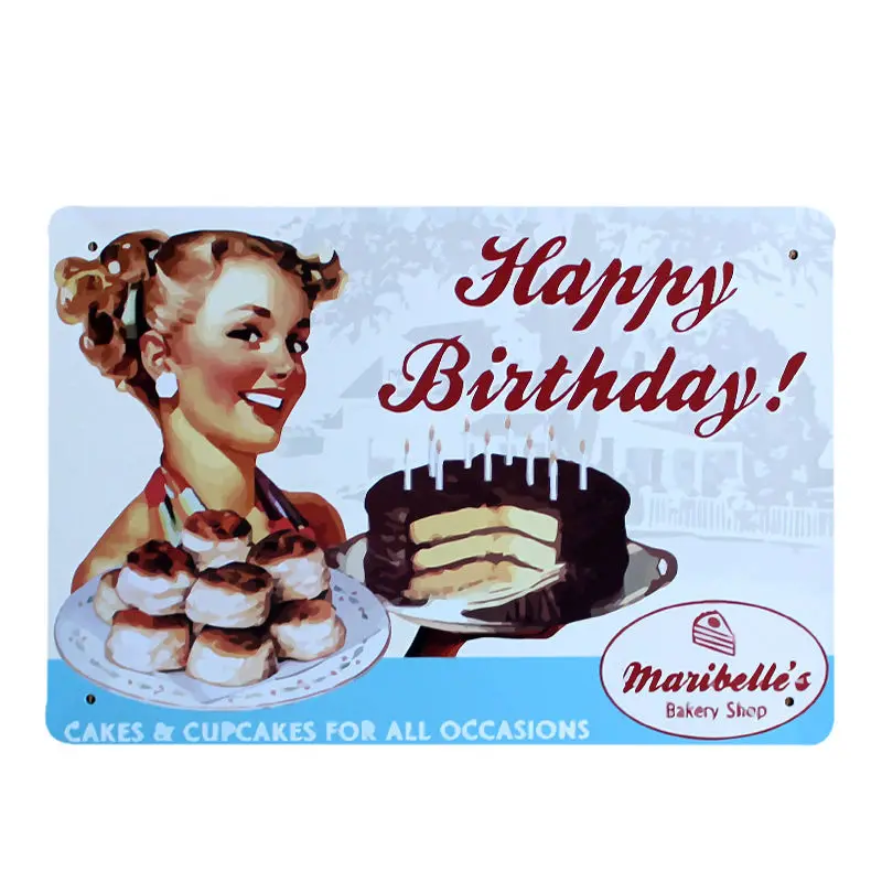 Retro Tin Sign CUPCAKE QUEEN Metal Poster Cake Painting Art Home Decor Poster For Bakery Kitchen Wall Decoration Mix Order
Retro Tin Sign CUPCAKE QUEEN Metal Poster Cake Painting Art Home Decor Poster For Bakery Kitchen Wall Decoration Mix Order