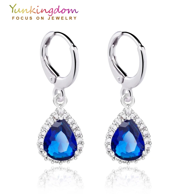 Yunkingdom 4 colors Woman/girl white Gold Color small water drop crystal Zircon wedding Drop earrings fashion jewelry
Yunkingdom 4 colors Woman/girl white Gold Color small water drop crystal Zircon wedding Drop earrings fashion jewelry