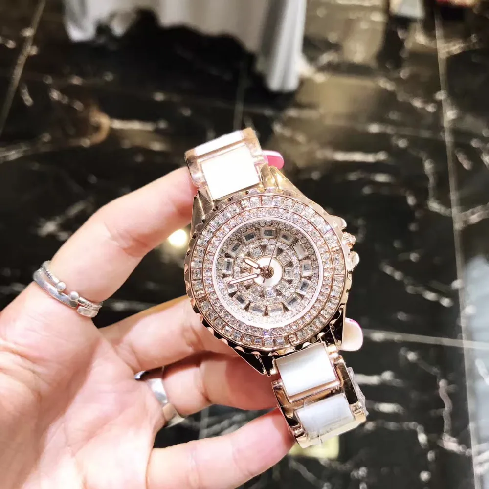 Classic Design MASHALI Crystals Watches Elegant Women Ceramic Bracelet Wrist watch Quartz Lady Dress Relojes Montre femme W193
Classic Design MASHALI Crystals Watches Elegant Women Ceramic Bracelet Wrist watch Quartz Lady Dress Relojes Montre femme W193