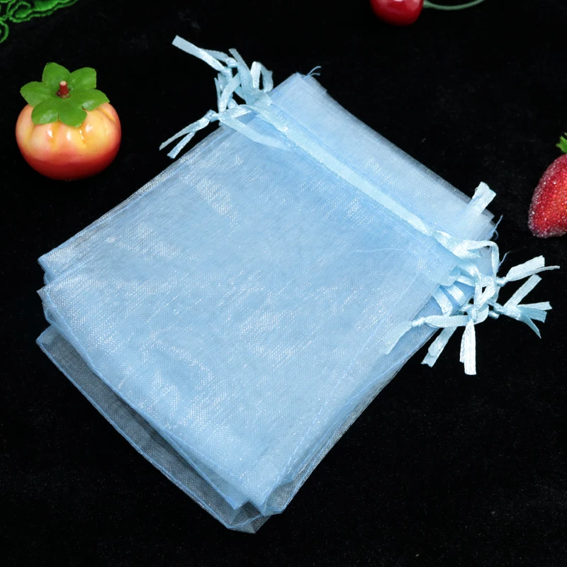 Wholesale 100pcs Light Blue Organza Bags 5x7cm Mini Jewelry Package Bag Wedding Gifts Packaging Bag Organza Gift Bags & Pouches
Wholesale 100pcs Light Blue Organza Bags 5x7cm Mini Jewelry Package Bag Wedding Gifts Packaging Bag Organza Gift Bags & Pouches