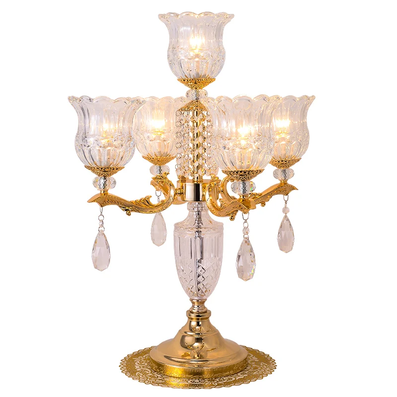 American Crystal Table Lamp Luxury Villa Living Room Bedroom Bedside Wedding LED European Glass Modern Simple Desk Lights
American Crystal Table Lamp Luxury Villa Living Room Bedroom Bedside Wedding LED European Glass Modern Simple Desk Lights