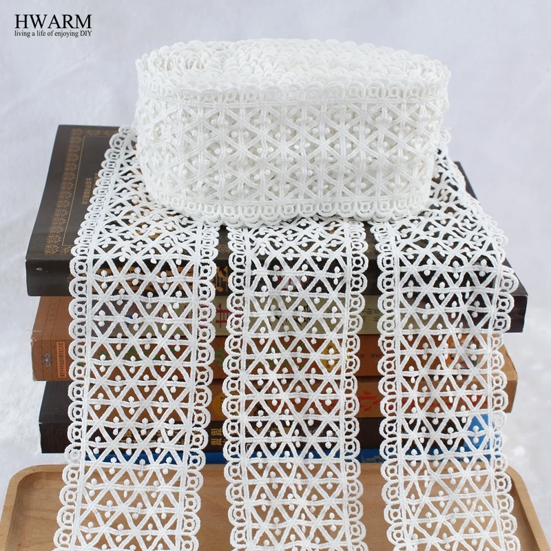 10yards lace fabric ribbon New Bilateral trim Bar Code DIY wedding decoration african lace fabric Milk Silk Geometric Lattice
10yards lace fabric ribbon New Bilateral trim Bar Code DIY wedding decoration african lace fabric Milk Silk Geometric Lattice