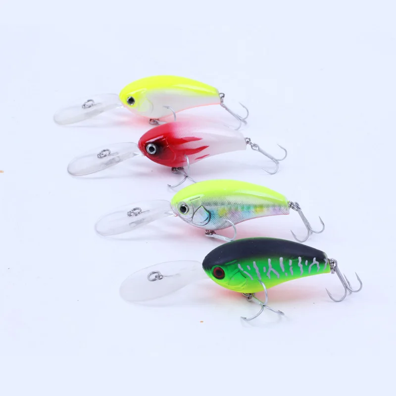 

1pcs/pack Crank Wobbler Lure 85mm/12g 95mm/16g Hard plastic lure Bait Fishing Lure VMC hook plastic lure pesca fishing tackle