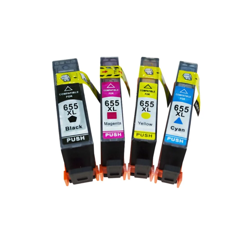 YLC 1set 655XL Compitalbe Ink Cartridge for HP655 for HP deskjet 3525 4615 5525 4625 for CZ109AE CZ110AE CZ111AE CA112AE printer
YLC 1set 655XL Compitalbe Ink Cartridge for HP655 for HP deskjet 3525 4615 5525 4625 for CZ109AE CZ110AE CZ111AE CA112AE printer