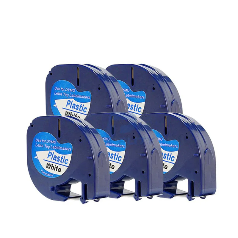 12mm black on white dymo 91201 label tape compatible for DYMO LetraTag Plastic Tape 91201 label printer ribbon label maker
12mm black on white dymo 91201 label tape compatible for DYMO LetraTag Plastic Tape 91201 label printer ribbon label maker