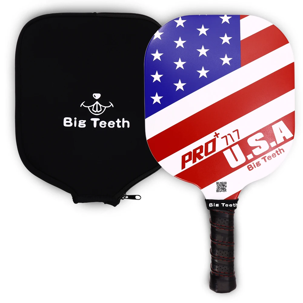 Pickleball Paddle Edgeless Graphite PickleBall Paddle Racket PP Honeycomb Core+Cover New Patriotism Style,Red Blue White
Pickleball Paddle Edgeless Graphite PickleBall Paddle Racket PP Honeycomb Core+Cover New Patriotism Style,Red Blue White