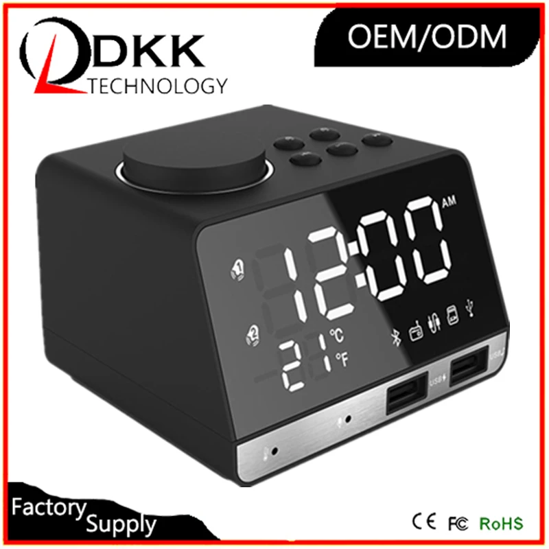 Free Shipping Multifunction Bluetooth wireless speaker Back light Desk Alarm clock support TF card expansion and FM function
Free Shipping Multifunction Bluetooth wireless speaker Back light Desk Alarm clock support TF card expansion and FM function