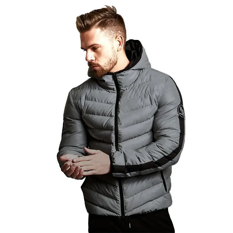 Down Jacket 2018 Winter Puffer Jacket Men Hooded Long Sleeve Grey Plus Size Sporty Gym Jackets Casual Bubble Coat Men Streetwear
Down Jacket 2018 Winter Puffer Jacket Men Hooded Long Sleeve Grey Plus Size Sporty Gym Jackets Casual Bubble Coat Men Streetwear