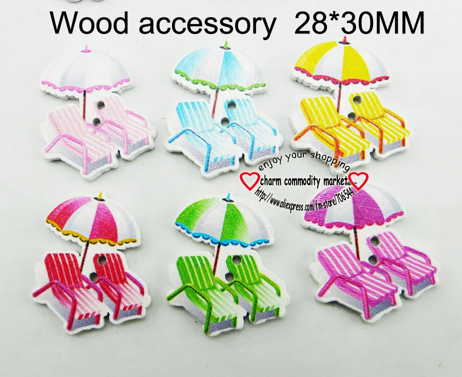40pcs beach umbrella 2 Holes patterns cartoons Wood Sewing Button Scrapbooking charms WCF-394
40pcs beach umbrella 2 Holes patterns cartoons Wood Sewing Button Scrapbooking charms WCF-394