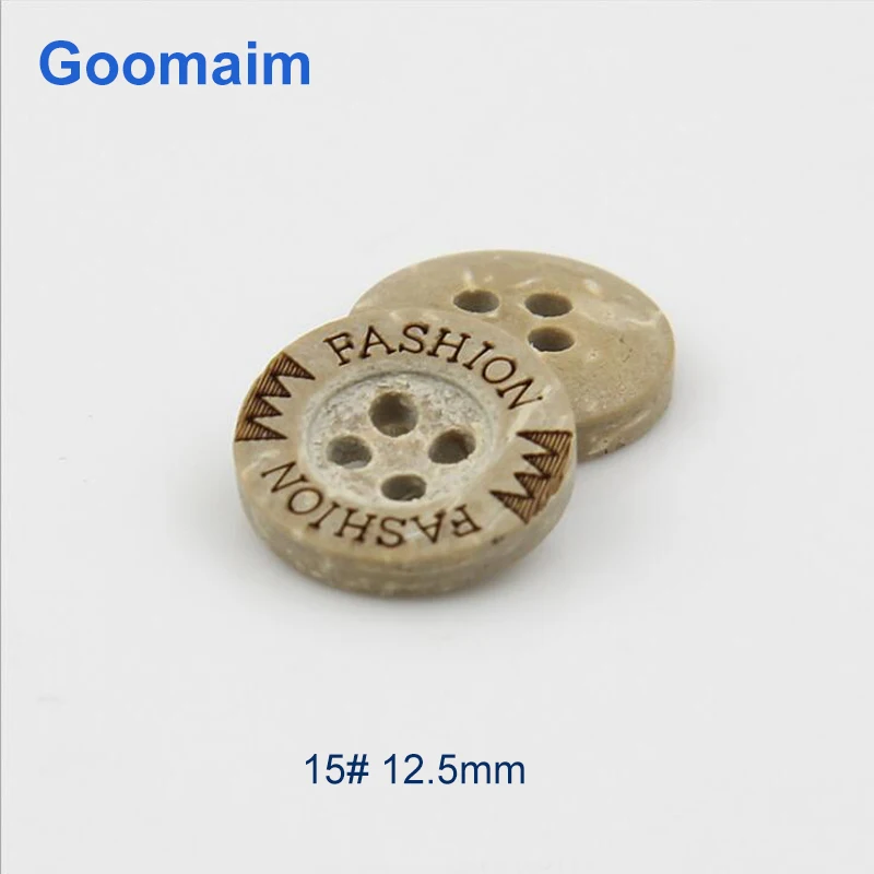 100pcs fashion natural color coconut buttons for jeans sewing shirt 4 holes buttons for knitwear children clothing
100pcs fashion natural color coconut buttons for jeans sewing shirt 4 holes buttons for knitwear children clothing