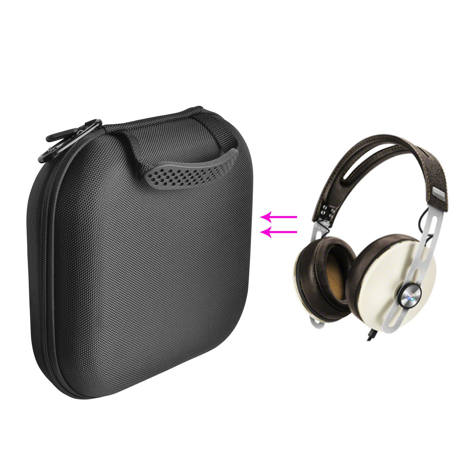 Headphone Shockproof Storage Protect Case Cover for SENNHEISER MOMENTUM 2.0 Bluetooth Headphone Accessories
Headphone Shockproof Storage Protect Case Cover for SENNHEISER MOMENTUM 2.0 Bluetooth Headphone Accessories