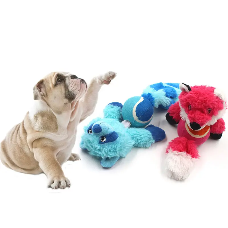 Plush Toy Dog Toys Bite Resistant Cleaning Teeth Dog With Chew Ball Puppy Toys Squeaking Cartoon Animal Pet Toys For Dogs
Plush Toy Dog Toys Bite Resistant Cleaning Teeth Dog With Chew Ball Puppy Toys Squeaking Cartoon Animal Pet Toys For Dogs