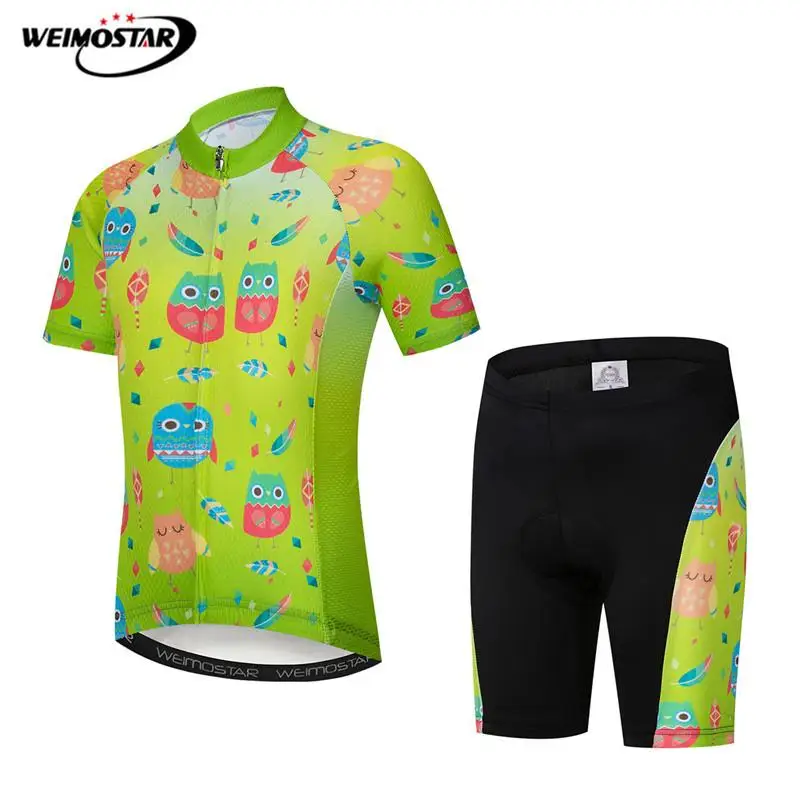 Weimosta Children Cycling Clothing Summer Short Sleeve Kids Cycling Jersey Set Cartoon Bike Jersey Suit Cute Gel Pad Bicycle Kit
Weimosta Children Cycling Clothing Summer Short Sleeve Kids Cycling Jersey Set Cartoon Bike Jersey Suit Cute Gel Pad Bicycle Kit