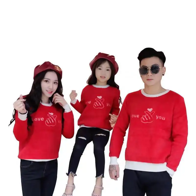 Family Matching Sweaters Clothes Outfits Mom Dad Kids Tshirt Family Pajamas Couples Love You Printing Family Look Clothing
Family Matching Sweaters Clothes Outfits Mom Dad Kids Tshirt Family Pajamas Couples Love You Printing Family Look Clothing