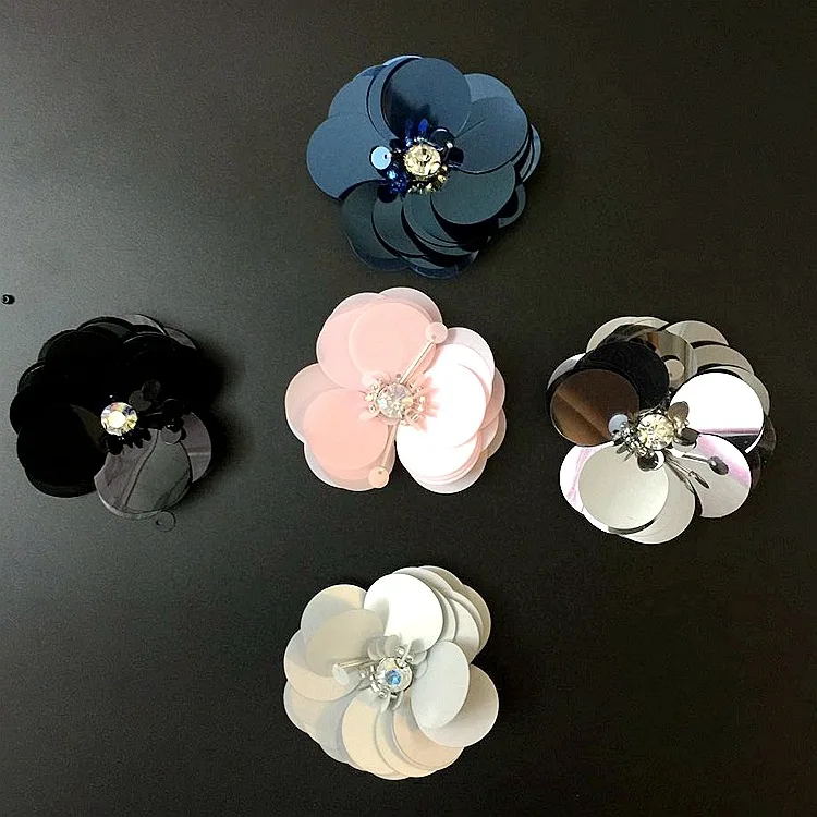 handmade Sequin Patches Beaded Cloth Flowers DIY Clothing Accessories Sweater Decorated 3D Flower Patch
handmade Sequin Patches Beaded Cloth Flowers DIY Clothing Accessories Sweater Decorated 3D Flower Patch