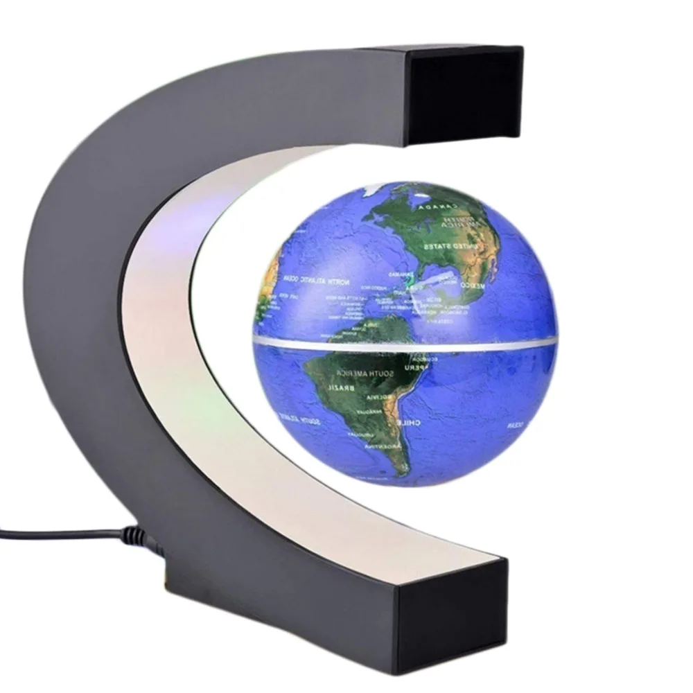 AOTU C Форма электронная магнитная левитация плавающая карта земного шара