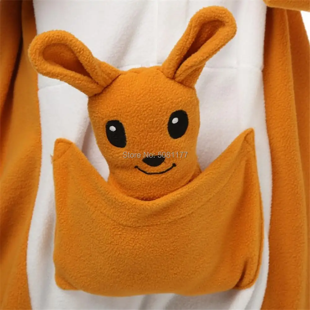 Unisex Adult Cartoon Animal Onesie Kangaroo Cospaly Costumes Halloween Carnival Masquerade Party Plush One Piece Anime Pajamas
Unisex Adult Cartoon Animal Onesie Kangaroo Cospaly Costumes Halloween Carnival Masquerade Party Plush One Piece Anime Pajamas