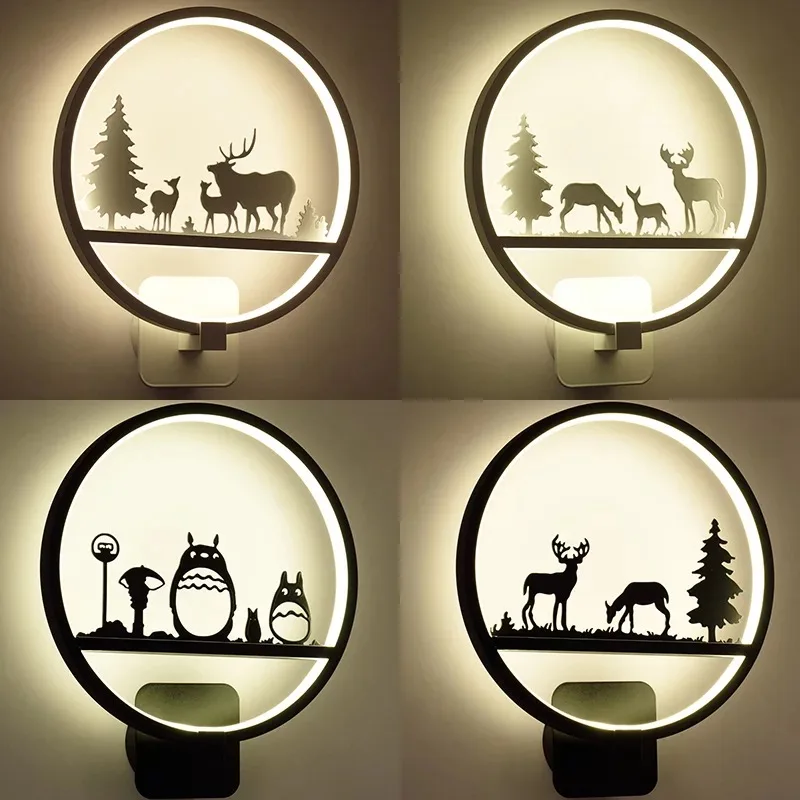 Living room wall lamps LED Northern European simple decorative lamps Geometric round study lamps Bedside creative acrylic lights
Living room wall lamps LED Northern European simple decorative lamps Geometric round study lamps Bedside creative acrylic lights