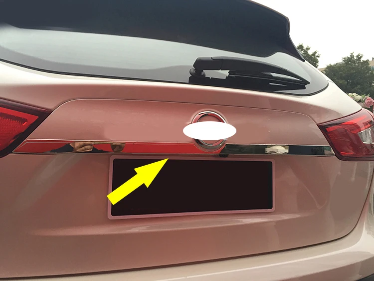 Высокое качество, подходит для Nissan Qashqai 2014 2015 2016, Формовочная крышка багажника из нержавеющей стали, отделка крышки
Высокое качество, подходит для Nissan Qashqai 2014 2015 2016, Формовочная крышка багажника из нержавеющей стали, отделка крышки