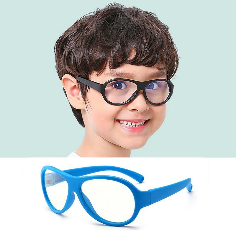 Comfort Baby Anti-blue Light Silicone Plain Computer Glasses Brand Children Soft Frame Goggle Glasses Kids Cat Eyes Eywear
Comfort Baby Anti-blue Light Silicone Plain Computer Glasses Brand Children Soft Frame Goggle Glasses Kids Cat Eyes Eywear