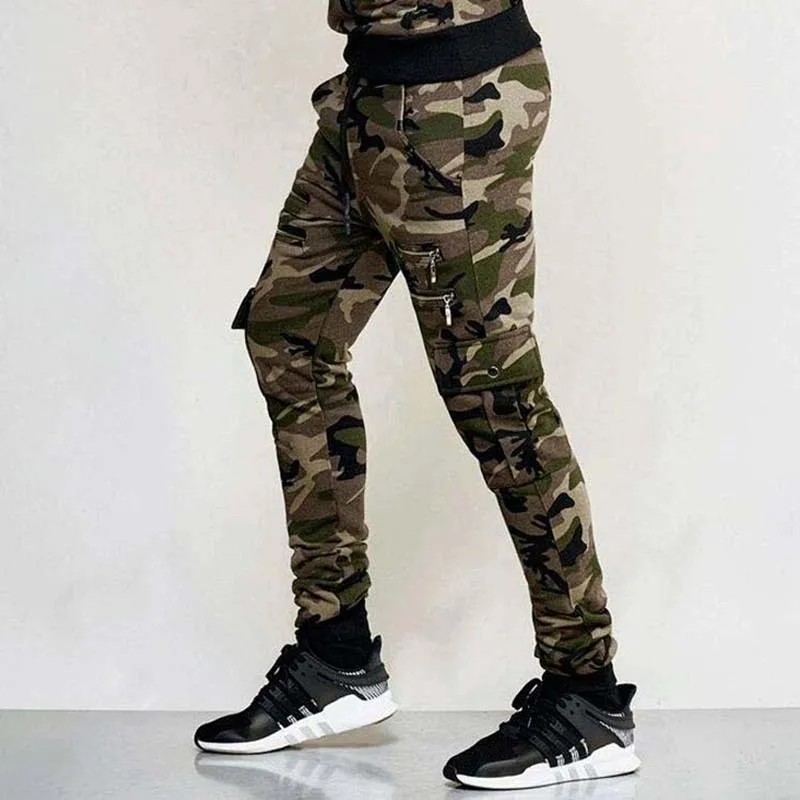 Zipper Pockets Cargo Camo Pants Men Military Style Fitness Sports Pants Men Joggers Sweatpants Male Hip Hop Streetwear Tracksuit
Zipper Pockets Cargo Camo Pants Men Military Style Fitness Sports Pants Men Joggers Sweatpants Male Hip Hop Streetwear Tracksuit