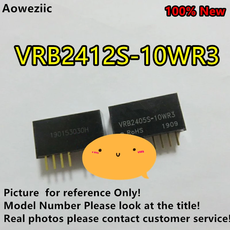 Aoweziic 5PCS/lot VRB2412S-10WR3 New Original Input: 18V-36V Output: 12V 0.83A, DC-DC 1500VDC Isolate
Aoweziic 5PCS/lot VRB2412S-10WR3 New Original Input: 18V-36V Output: 12V 0.83A, DC-DC 1500VDC Isolate