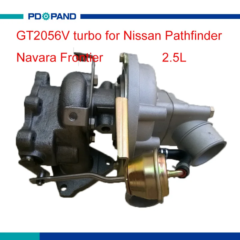 Turbo kit GT2056V turbocharger part for Nissan Pathfinder Frontier pickup Navara Platform 2488cc YD25 engine
Turbo kit GT2056V turbocharger part for Nissan Pathfinder Frontier pickup Navara Platform 2488cc YD25 engine