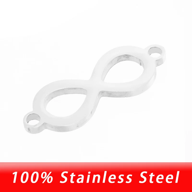 100% Stainless Steel Infinity Charm For Jewelry Making Steel Infinity Connector 8 Shape Pendant DIY Jewelry Wholesale 50pcs
100% Stainless Steel Infinity Charm For Jewelry Making Steel Infinity Connector 8 Shape Pendant DIY Jewelry Wholesale 50pcs