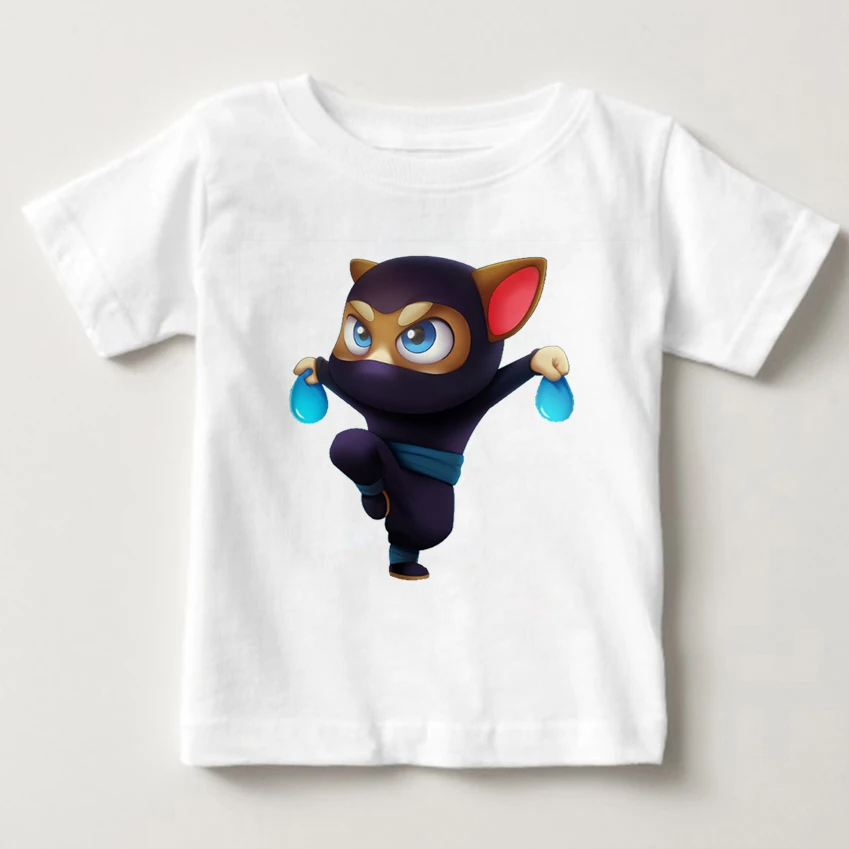 Cartoon printed children summer cotton T-shirt talking cat game boy/girl tops breathable comfort TShirt Funny Cartoon tops MJ
Cartoon printed children summer cotton T-shirt talking cat game boy/girl tops breathable comfort TShirt Funny Cartoon tops MJ