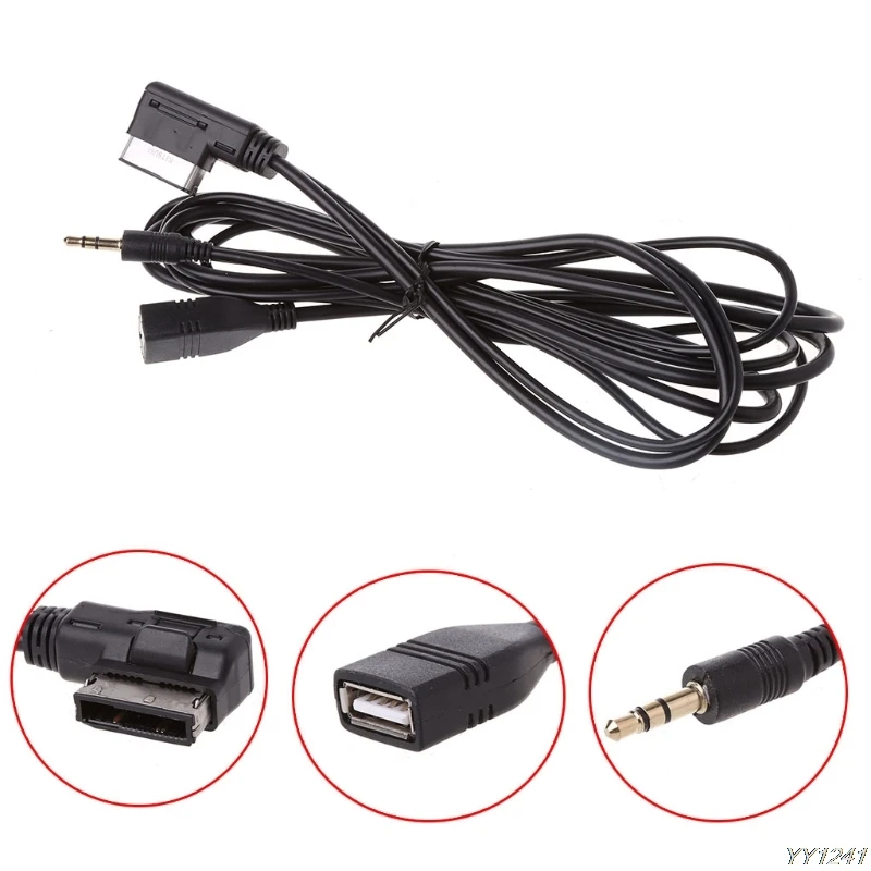 Автомобильное зарядное устройство с музыкальным интерфейсом AMI, кабель AUX USB для Mercedes Benz C63 E200l CLS ML
Автомобильное зарядное устройство с музыкальным интерфейсом AMI, кабель AUX USB для Mercedes Benz C63 E200l CLS ML
