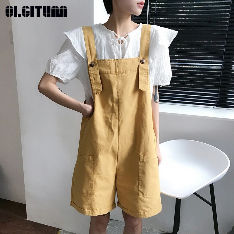 Women Overall 2020 New Summer Bib Loose Casual Slim High Waist Wide Leg Straight Shorts Female Beach Style Shorts PT300
Women Overall 2020 New Summer Bib Loose Casual Slim High Waist Wide Leg Straight Shorts Female Beach Style Shorts PT300