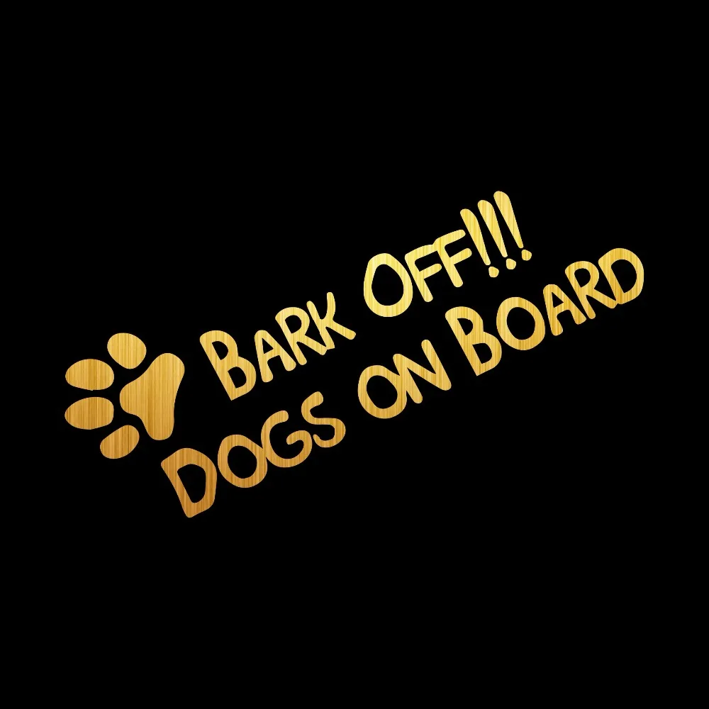 rylybons Dogs ON Board Stickers and Decal Car-Styling for Car Accessories on Windows Wall Body Full Sticker | Автомобили и