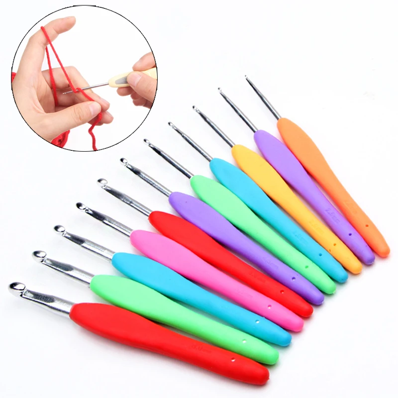 1PC Hooks Needles Knit Craft Yarn Aluminium Sewing Needles Knitting Needle Weave Crochet Hooks Sewing Tools 2mm-10mm
1PC Hooks Needles Knit Craft Yarn Aluminium Sewing Needles Knitting Needle Weave Crochet Hooks Sewing Tools 2mm-10mm