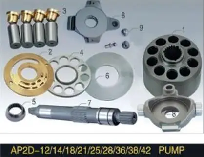 Replacement UCHIDA AP2D38 Hydraulic pump spare parts