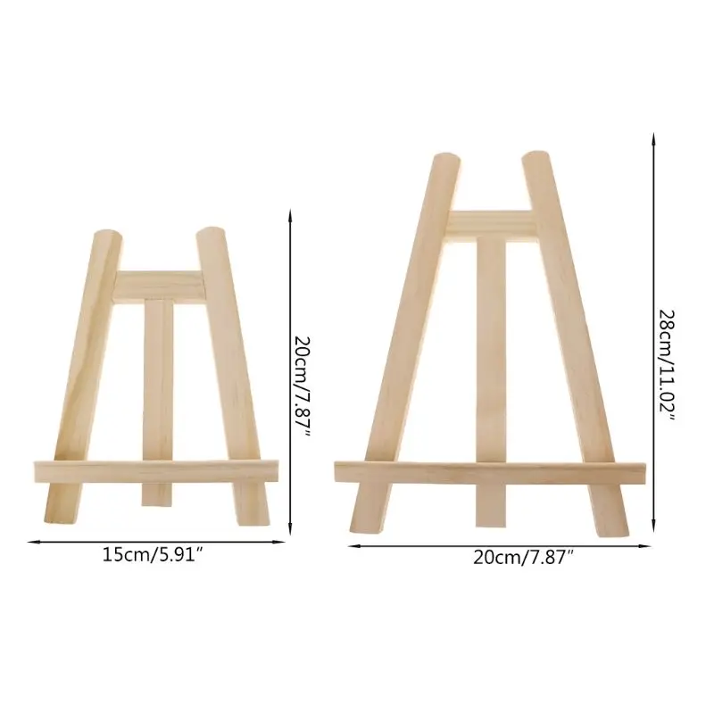 Mini Artist Wooden Easel Wood Stand Display Holder For Party Decoration 15*20cm Triange Easel
Mini Artist Wooden Easel Wood Stand Display Holder For Party Decoration 15*20cm Triange Easel