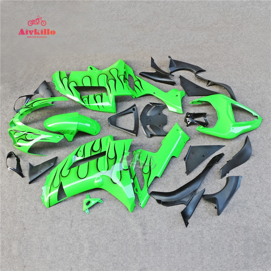 Новый обтекатель для кузова ABS Kawasaki Ninja ZX6R 2007 2008 ZX636 ZX 6R|set|set 2 |